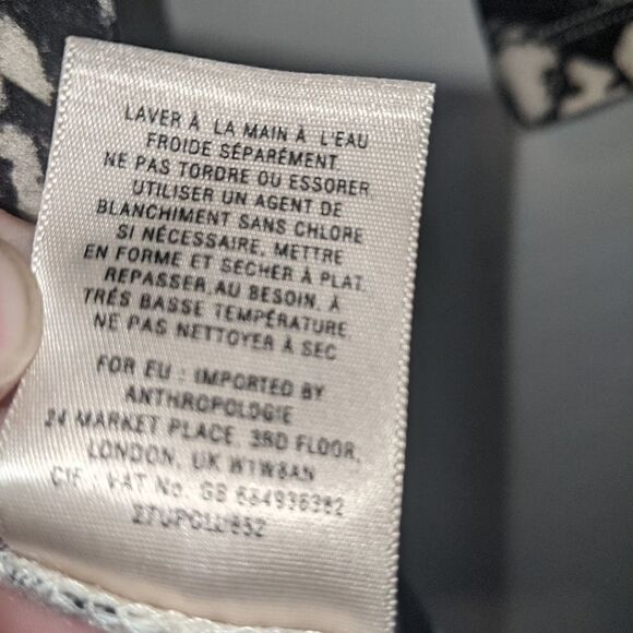 Anthropologie Leiffsdottir Black and White Sweater - Picture 6 of 10